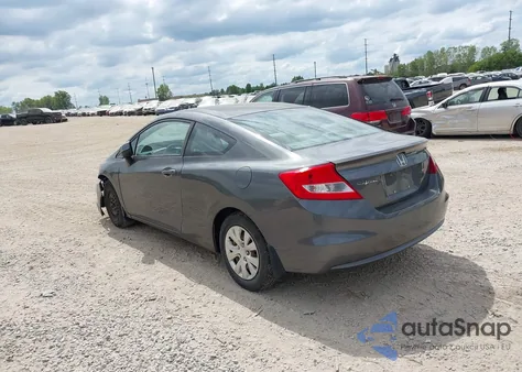 2012 Honda Civic Lx from USA, damaged, VIN 2HGFG3B54CH506108